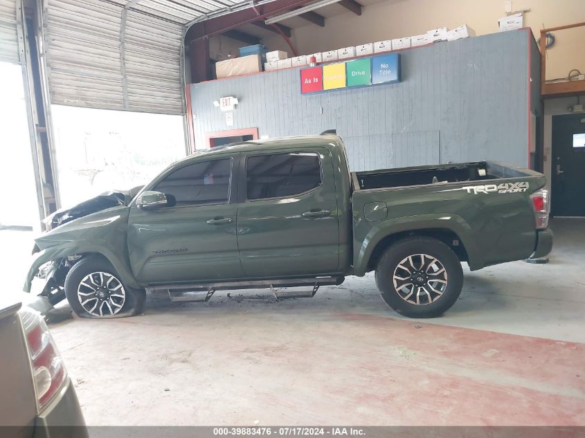 2021 Toyota Tacoma Trd Sport VIN: 3TMCZ5AN2MM375627 Lot: 39883476