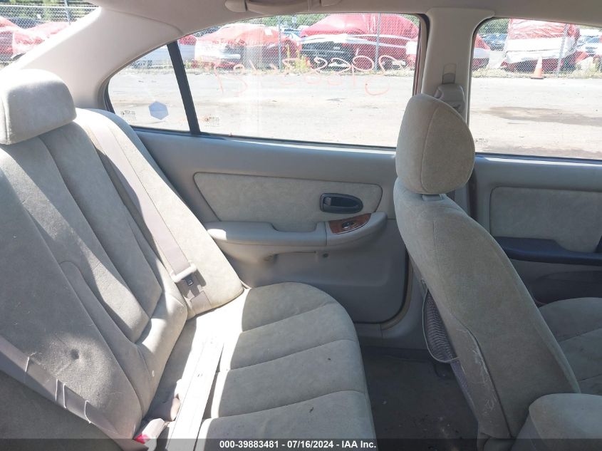 2002 Hyundai Elantra Gls VIN: KMHDN45D02U422640 Lot: 39883481