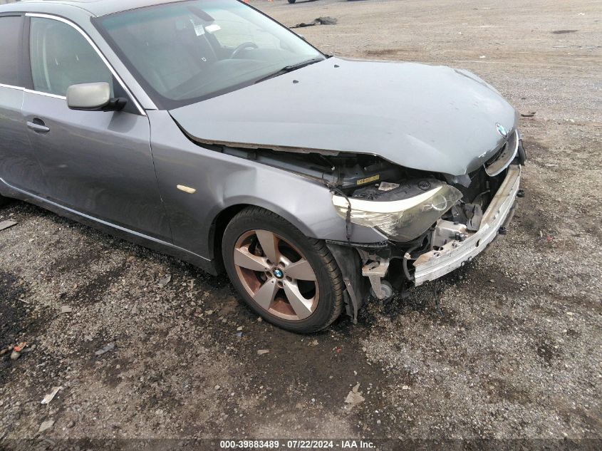 2008 BMW 528Xi VIN: WBANV13538CZ53362 Lot: 39883489