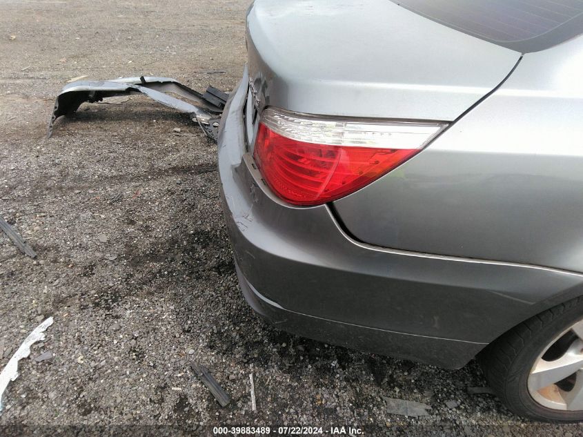 2008 BMW 528Xi VIN: WBANV13538CZ53362 Lot: 39883489