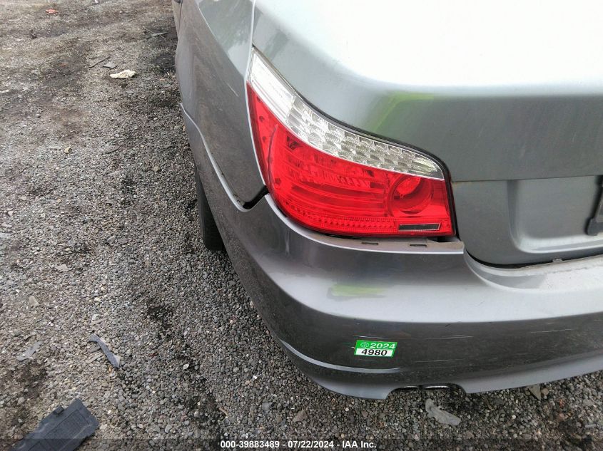 2008 BMW 528Xi VIN: WBANV13538CZ53362 Lot: 39883489