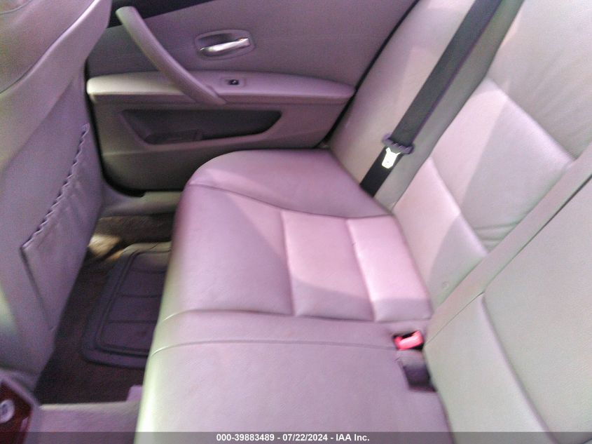 2008 BMW 528Xi VIN: WBANV13538CZ53362 Lot: 39883489