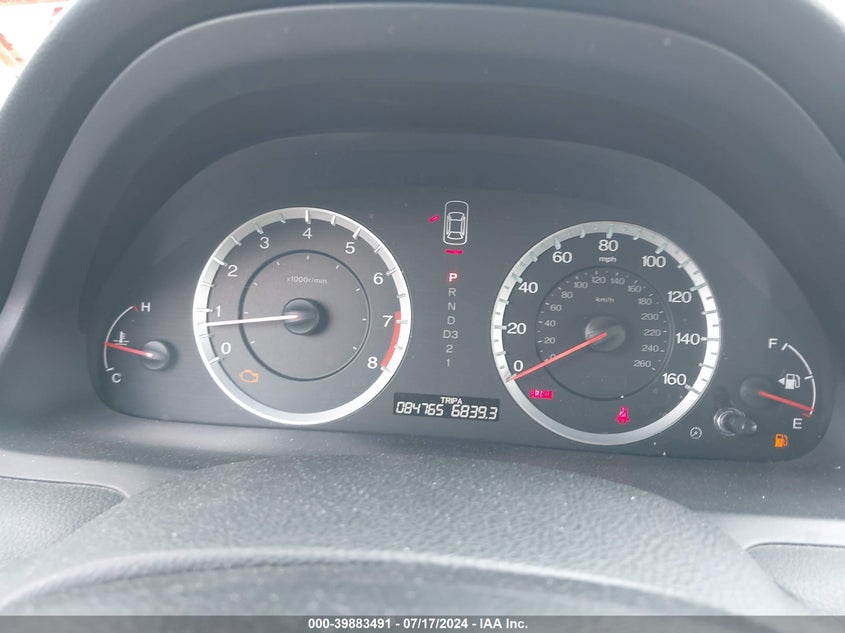 2010 Honda Accord 3.5 Ex-L VIN: 5KBCP3F81AB004814 Lot: 39883491