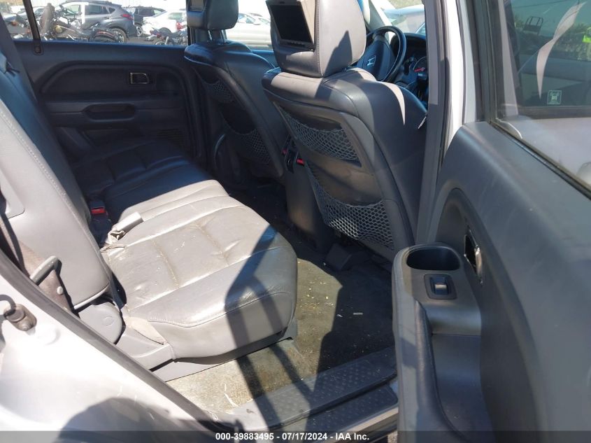 2006 Honda Pilot Ex VIN: 2HKYF18756H556583 Lot: 39883495