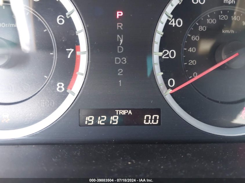 2011 Honda Accord Sdn Ex-L VIN: 1HGCP3F8XBA018737 Lot: 39883504