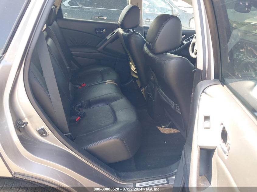 2010 Nissan Murano Sl VIN: JN8AZ1MW9AW112748 Lot: 39883528