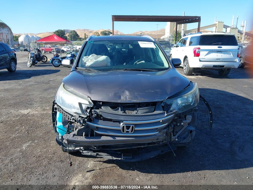 2014 Honda Cr-V Ex-L VIN: 2HKRM3H75EH560461 Lot: 39883536