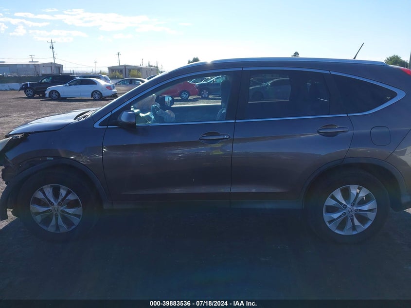 2014 Honda Cr-V Ex-L VIN: 2HKRM3H75EH560461 Lot: 39883536