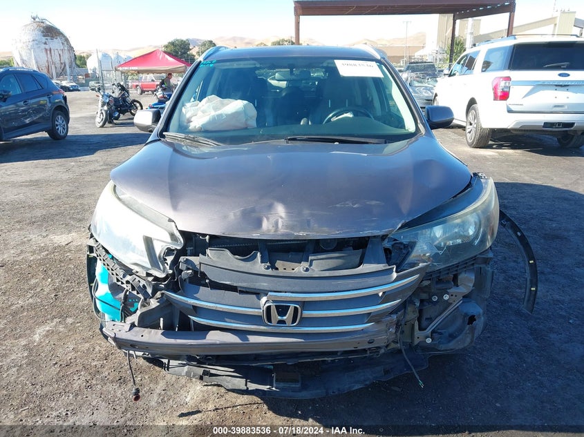 2014 Honda Cr-V Ex-L VIN: 2HKRM3H75EH560461 Lot: 39883536