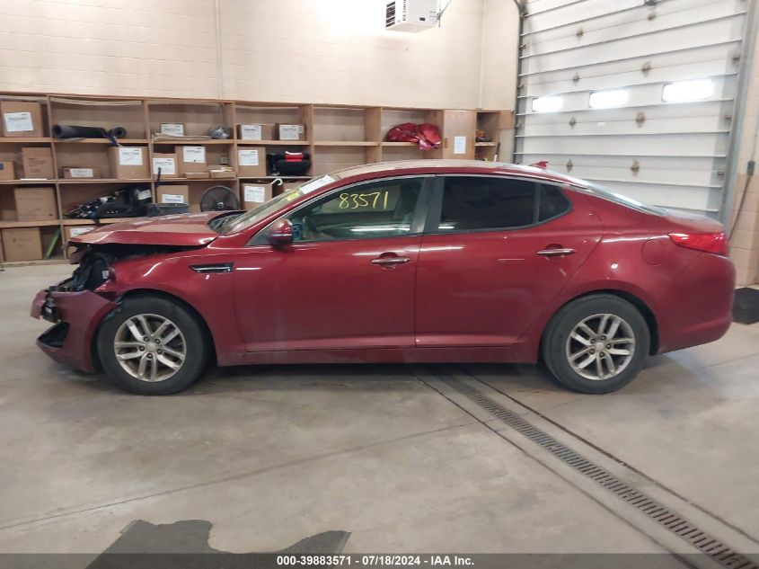 2013 Kia Optima Lx VIN: 5XXGM4A78DG180063 Lot: 39883571