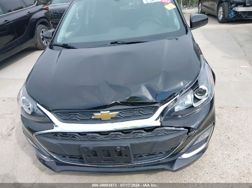 2021 Chevrolet Spark 1Lt VIN: KL8CD6SA1MC750787 Lot: 39883572