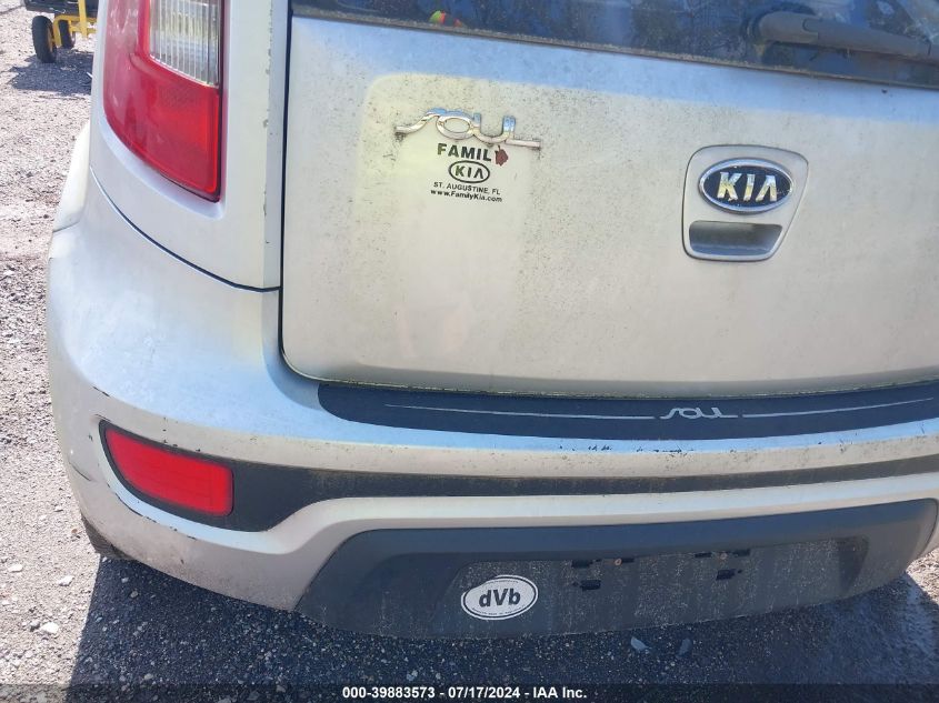 2012 Kia Soul VIN: KNDJT2A53C7473548 Lot: 39883573