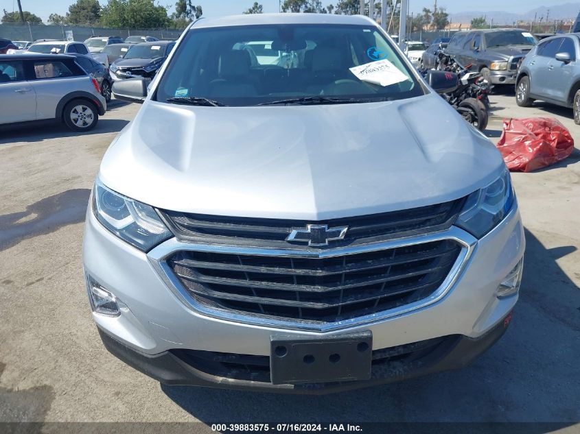 2019 Chevrolet Equinox Ls VIN: 3GNAXHEV7KS680758 Lot: 39883575