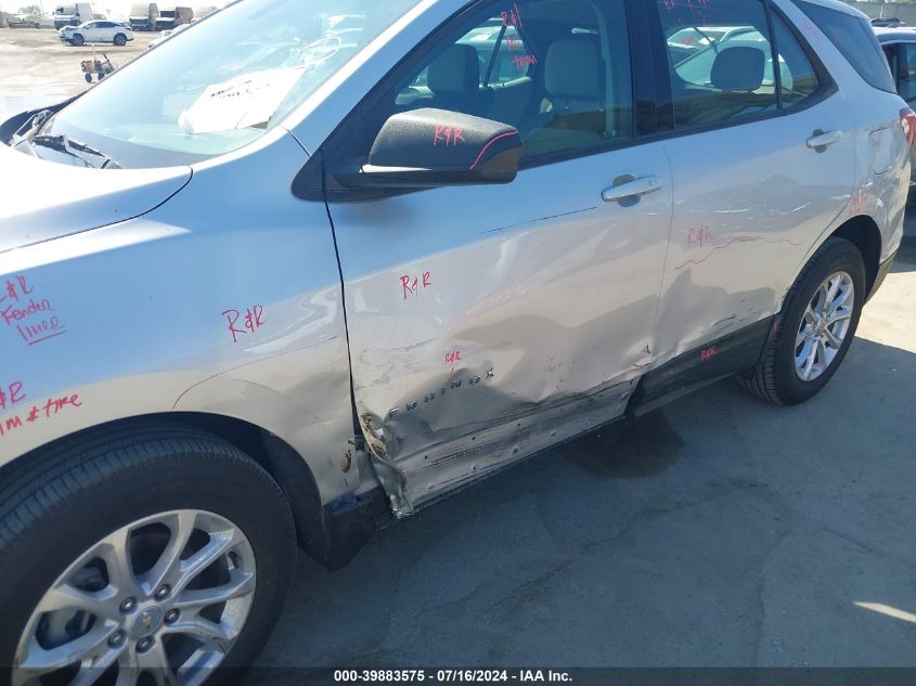 2019 Chevrolet Equinox Ls VIN: 3GNAXHEV7KS680758 Lot: 39883575