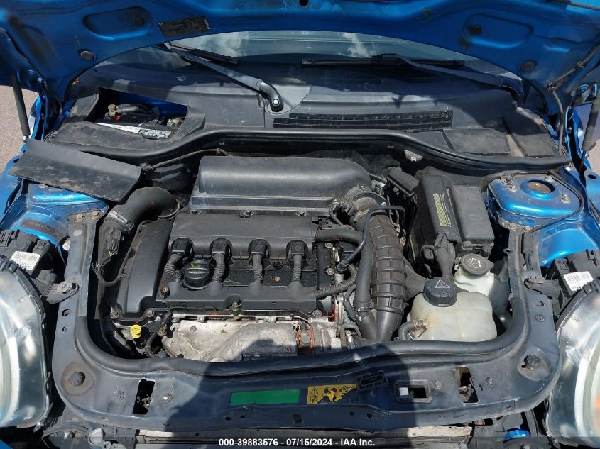 2007 Mini Cooper S VIN: WMWMF73537TV31294 Lot: 39883576