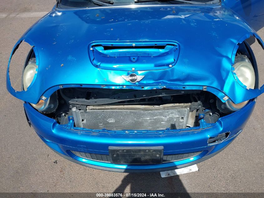 2007 Mini Cooper S VIN: WMWMF73537TV31294 Lot: 39883576