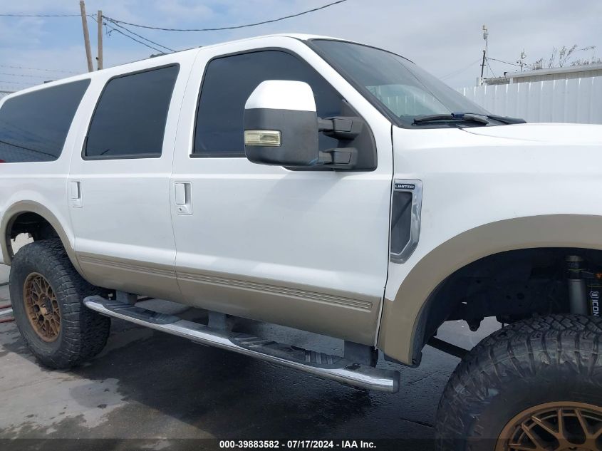 2002 Ford Excursion Limited VIN: 1FMSU43F42ED36580 Lot: 39883582