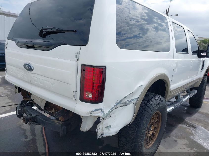 2002 Ford Excursion Limited VIN: 1FMSU43F42ED36580 Lot: 39883582