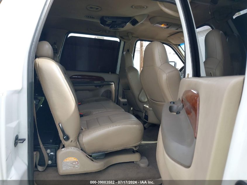 2002 Ford Excursion Limited VIN: 1FMSU43F42ED36580 Lot: 39883582