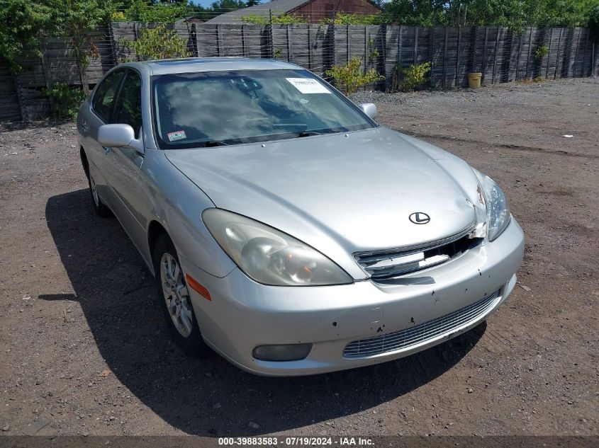 2004 Lexus Es 330 VIN: JTHBA30G240021084 Lot: 39883583