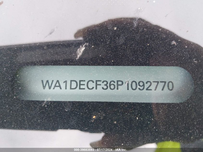 WA1DECF36P1092770 2023 Audi Q3 Premium S Line 45