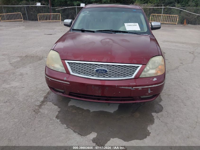 2005 Ford Five Hundred Limited VIN: 1FAFP25105G166431 Lot: 39883605