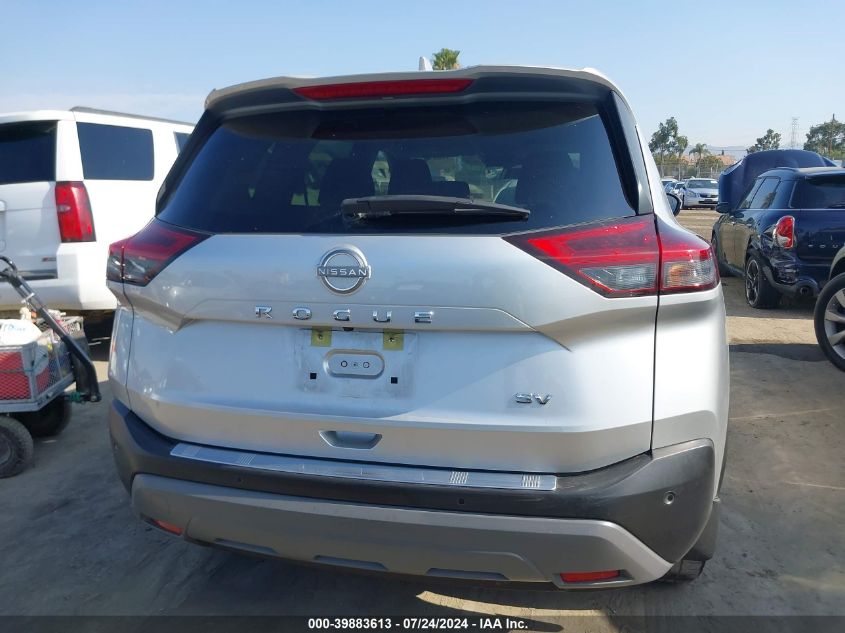 2023 Nissan Rogue Sv Fwd VIN: JN8BT3BA8PW431608 Lot: 39883613