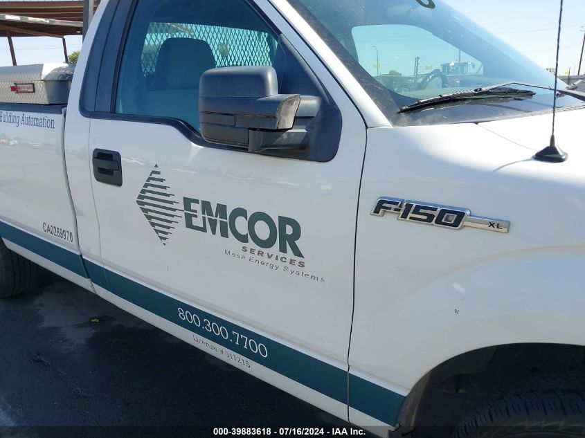 2011 Ford F-150 Xl VIN: 1FTMF1CM8BKD76327 Lot: 39883618