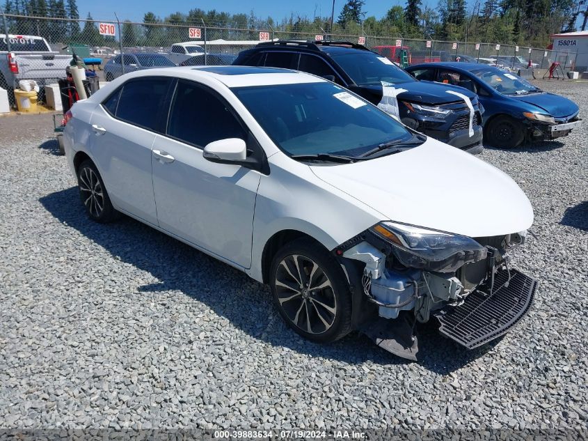 2018 Toyota Corolla Xse VIN: 5YFBURHE6JP825274 Lot: 39883634