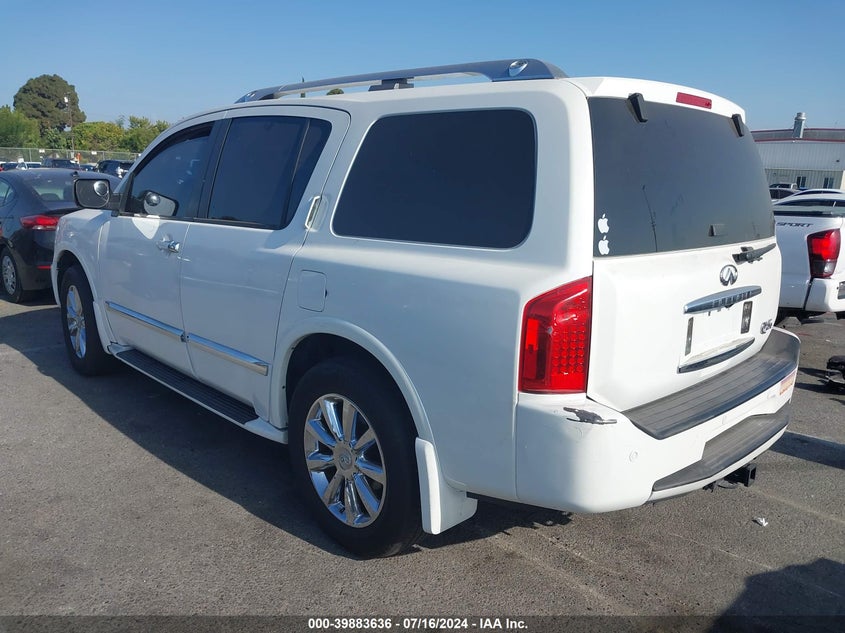 2010 Infiniti Qx56 VIN: 5N3ZA0NC1AN902137 Lot: 39883636