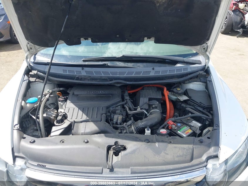 2007 Honda Civic Hybrid VIN: JHMFA36287S017434 Lot: 39883663