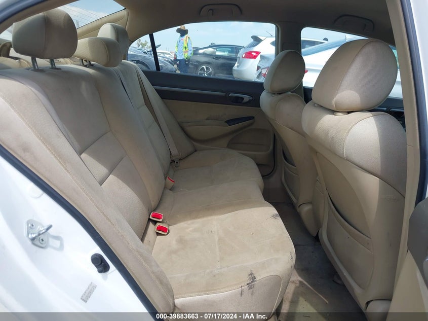 2007 Honda Civic Hybrid VIN: JHMFA36287S017434 Lot: 39883663