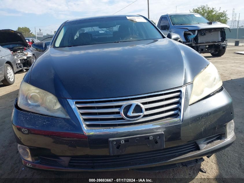 2011 Lexus Es 350 VIN: JTHBK1EGXB2427917 Lot: 39883667