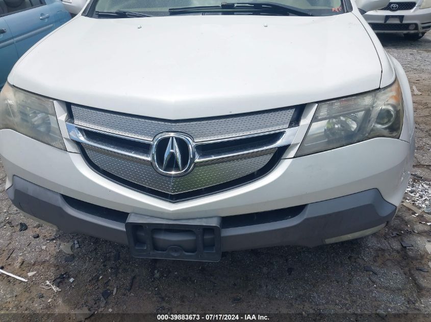 2007 Acura Mdx Technology Package VIN: 2HNYD28387H505382 Lot: 39883673