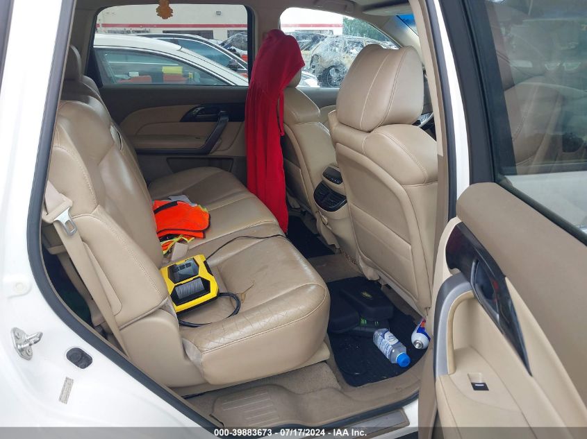 2007 Acura Mdx Technology Package VIN: 2HNYD28387H505382 Lot: 39883673