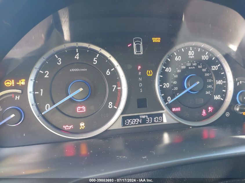 2013 Honda Crosstour Ex VIN: 5J6TF1H30DL002944 Lot: 39883693