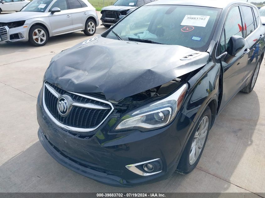 2019 Buick Envision Fwd Preferred VIN: LRBFXBSA4KD042656 Lot: 39883702