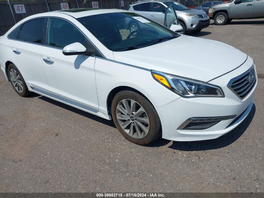 2017 Hyundai Sonata Sport VIN: 5NPE34AF5HH585325 Lot: 39883718