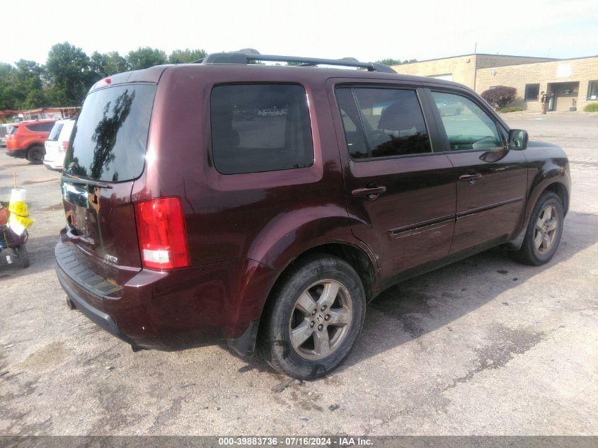 2010 Honda Pilot Ex VIN: 5FNYF4H42AB023914 Lot: 39883736