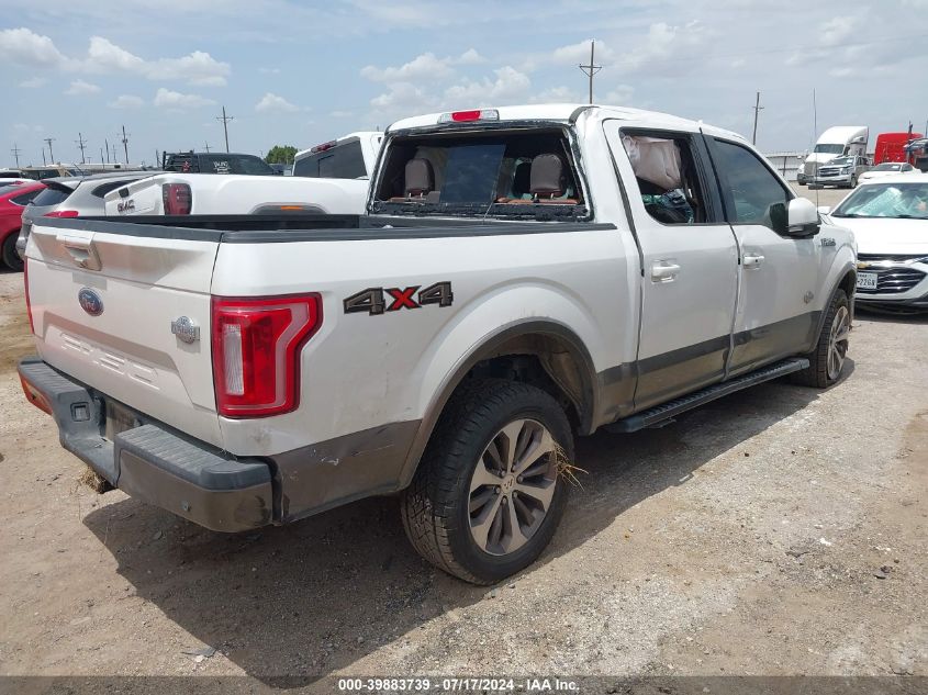 2018 FORD F-150 KING RANCH - 1FTEW1E55JKD04543