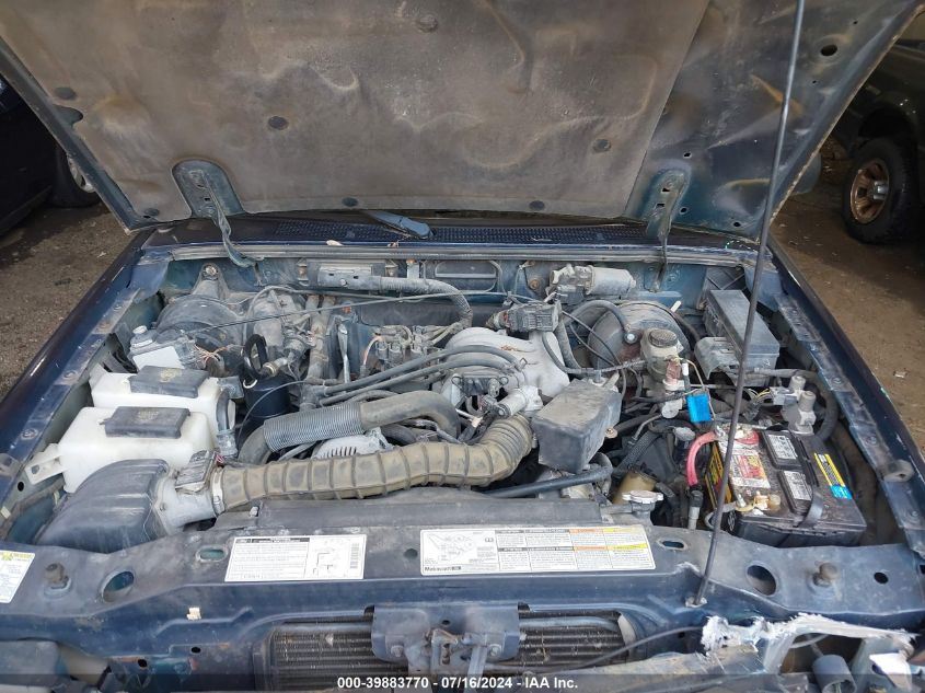 2000 Ford Ranger Xl/Xlt VIN: 1FTYR14V5YPB91177 Lot: 39883770