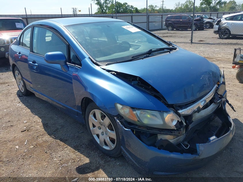 2010 Honda Civic Lx VIN: 19XFA1F5XAE009376 Lot: 39883780