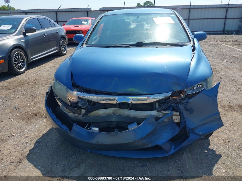 2010 Honda Civic Lx VIN: 19XFA1F5XAE009376 Lot: 39883780