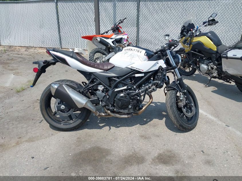 2019 Suzuki Sv650 A/X VIN: JS1VP55BXK7100975 Lot: 39883781