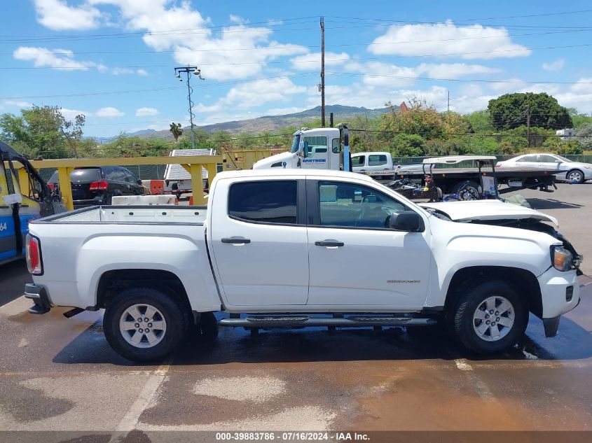 2016 GMC Canyon VIN: 1GTG5BEA2G1277959 Lot: 39883786