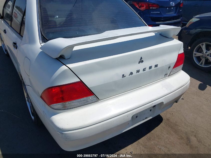 2003 Mitsubishi Lancer Es VIN: JA3AJ26E83U092552 Lot: 39883797