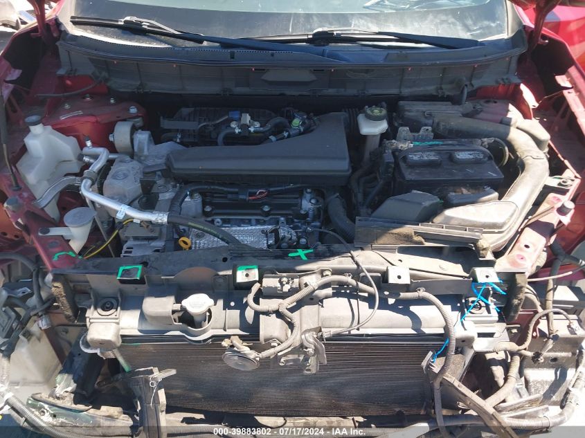 2015 Nissan Rogue Sv VIN: KNMAT2MT7FP528002 Lot: 39883802