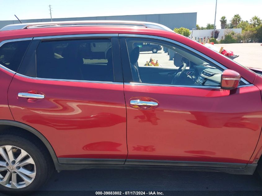 2015 Nissan Rogue Sv VIN: KNMAT2MT7FP528002 Lot: 39883802