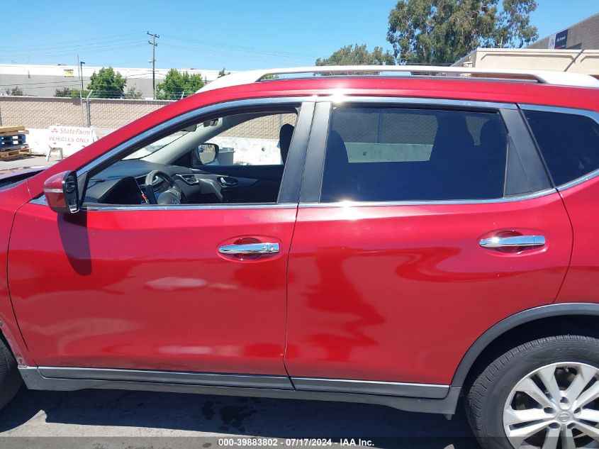 2015 Nissan Rogue Sv VIN: KNMAT2MT7FP528002 Lot: 39883802