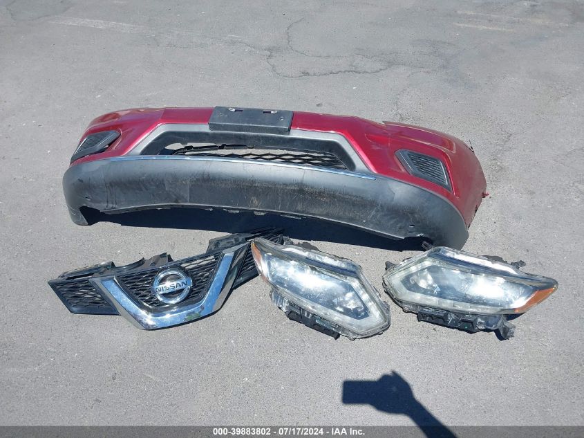 2015 Nissan Rogue Sv VIN: KNMAT2MT7FP528002 Lot: 39883802